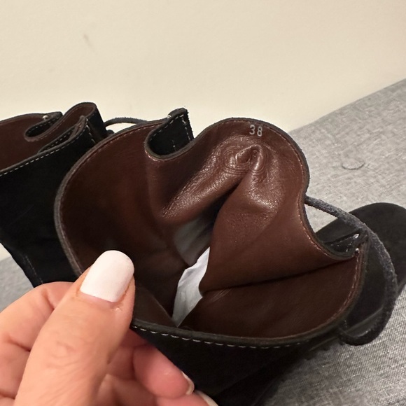 Tod’s Suede Lace Up Boots - Picture 8 of 8